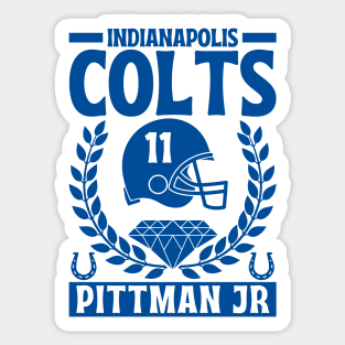 Indianapolis Colts Pittman Jr 11 American Football Sticker